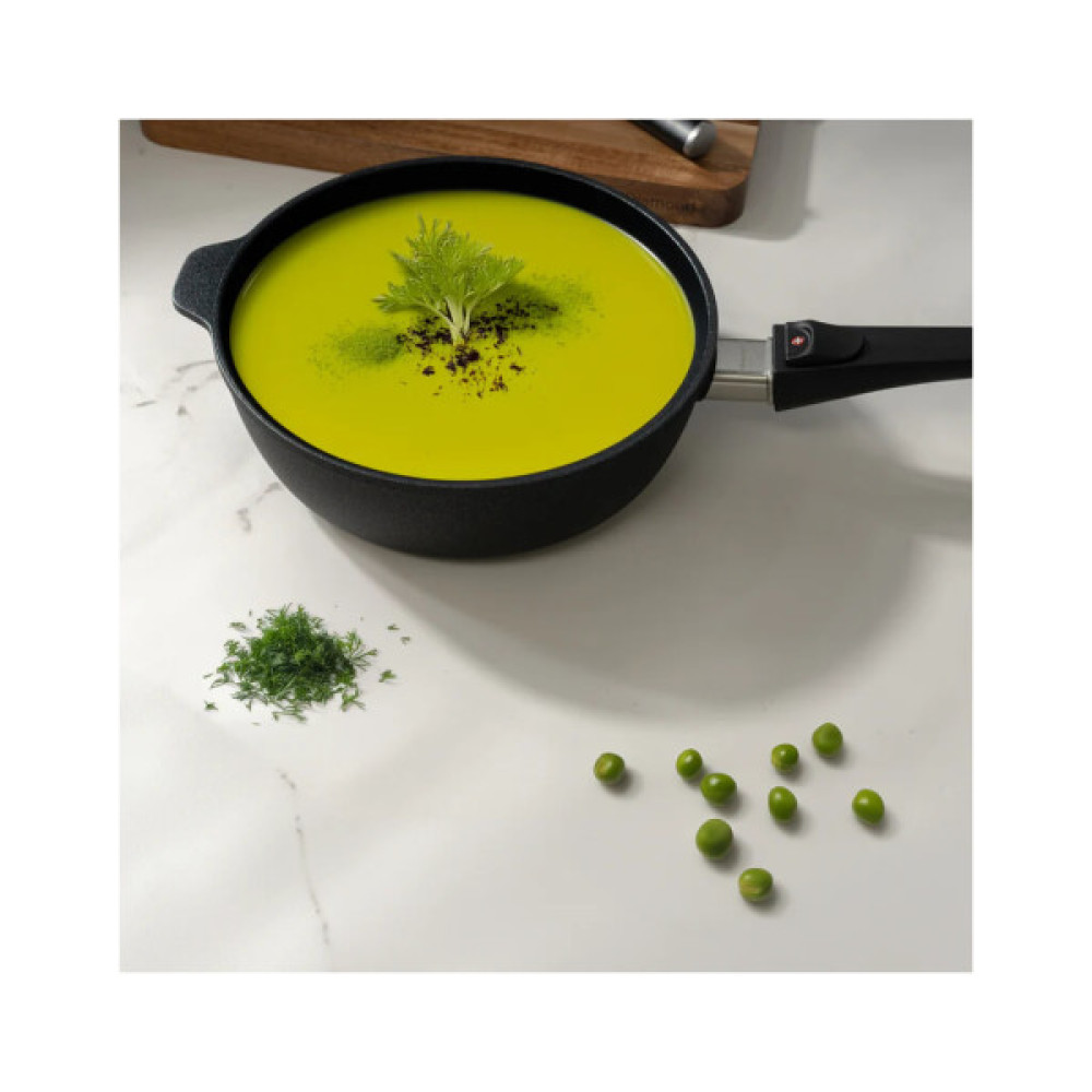 Сотейник Swiss Diamond Induction зі з'ємною ручкою 28 см (XD6728iD)