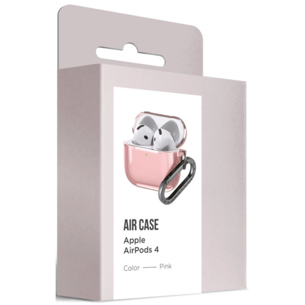 Чохол для навушників Armorstandart Air для Apple Airpods 4 Pink (ARM82618) (ARM82618)