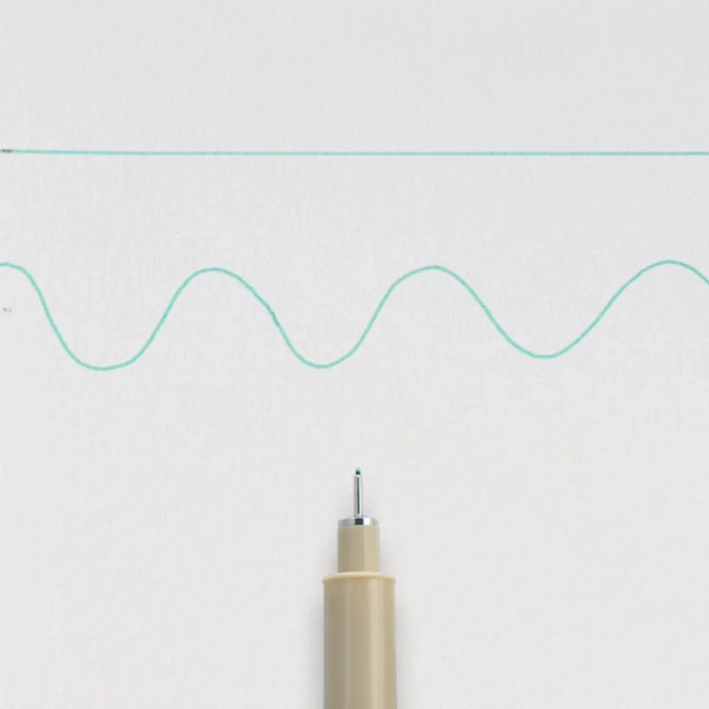 Лайнер Sakura Pigma Micron (0.1) 0,25 мм Зелений (084511306349)