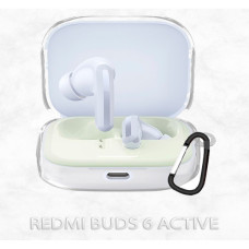 Чохол для навушників BeCover Soft TPU для Xiaomi Redmi Buds 6 Active Transparent (712015)