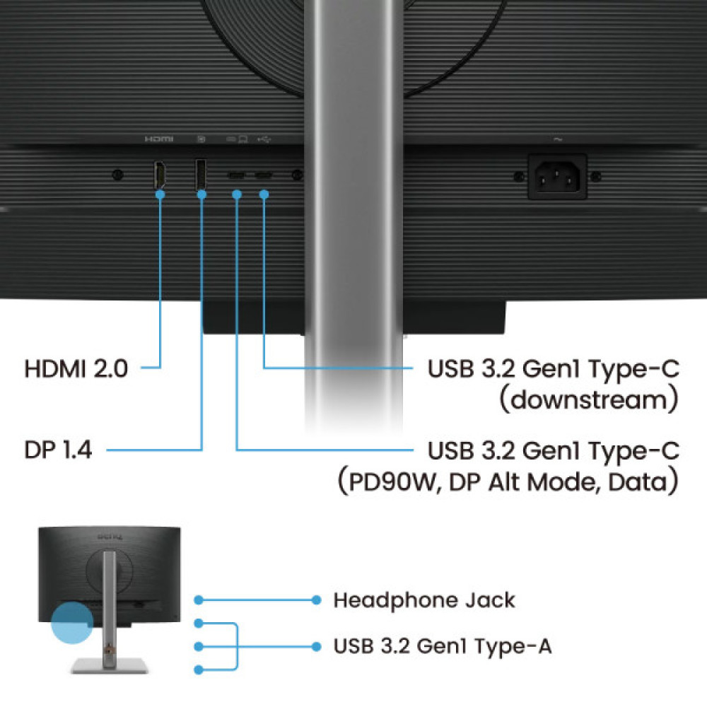 BENQ RD240Q DARK GREY (9H.LLXLA.TBE)