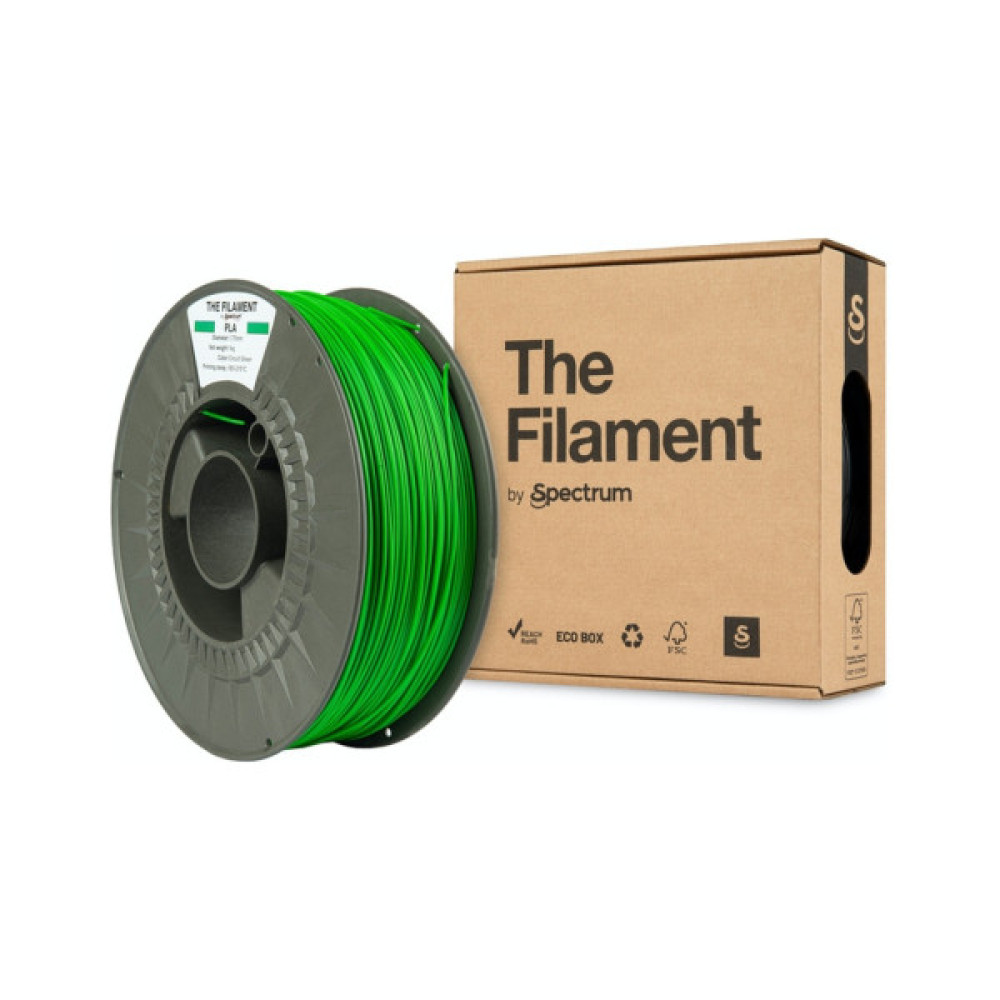 Пластик для 3D-принтера The Filament PLA 1.75mm 1kg CIRCUIT GREEN (TF-24007)