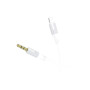 Кабель мультимедійний Lightning to 3.5mm M 1.0m white BOROFONE (6941991108570)