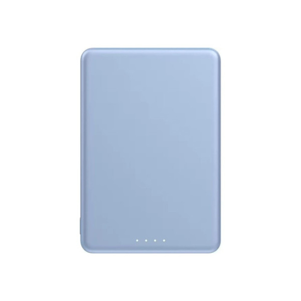 Батарея універсальна Xiaomi 5000mAh Super Slim Magnetic&Wireless 5000mAh 15W Blue (BHR08POGL)