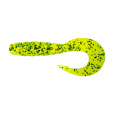 Силікон рибальський FishUP Mighty Grub 4.5" 026 - Flo Chartreuse/Green (4шт/уп) (1864.04.35)