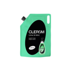 Рідке мило Clerom Lime and mint Дой-пак 1100 мл (4820287020241)