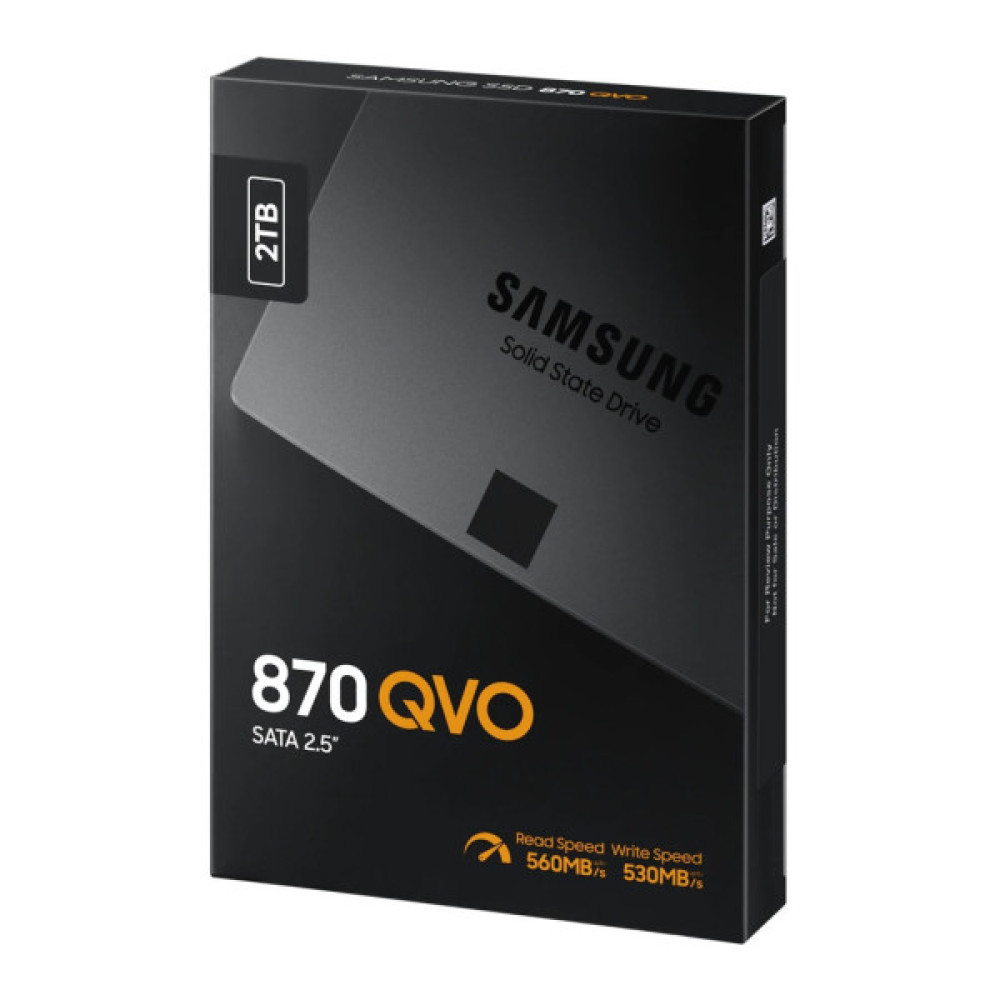 Накопичувач SSD 2.5" 2TB 870 QVO Samsung (MZ-77Q2T0BW)