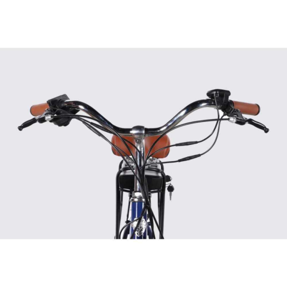 Електровелосипед Dorozhnik 26" eRUBY DD FR рама-17" 48B 15А*г 500Вт 2026 темно-синій (ELB-D-26-302)