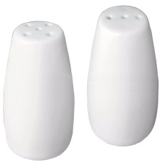 Набір для спецій Ardesto для солі та перцю, 2 предмети, порцеляна, білий (AR3536IS)