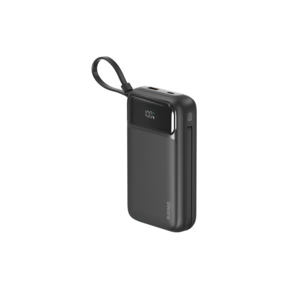 Батарея універсальна Sigma X-power SI20A8QL-MAG 20000mAh, Magnetic wireless 15W, PD, QC, 22,5W, MagSafe (4827798434611)