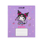 Зошит Kite Kuromi, 12 аркушів, клітинка (HK25-232-4) Зошит Kite Kuromi, 12 аркушів, клітинка (HK25-232-4)