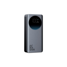 Батарея універсальна JOYROOM 30000mAh 65W PD, QC/3.0, USB-A, 2xUSB-C In/Out, Black (JR-PBF05)