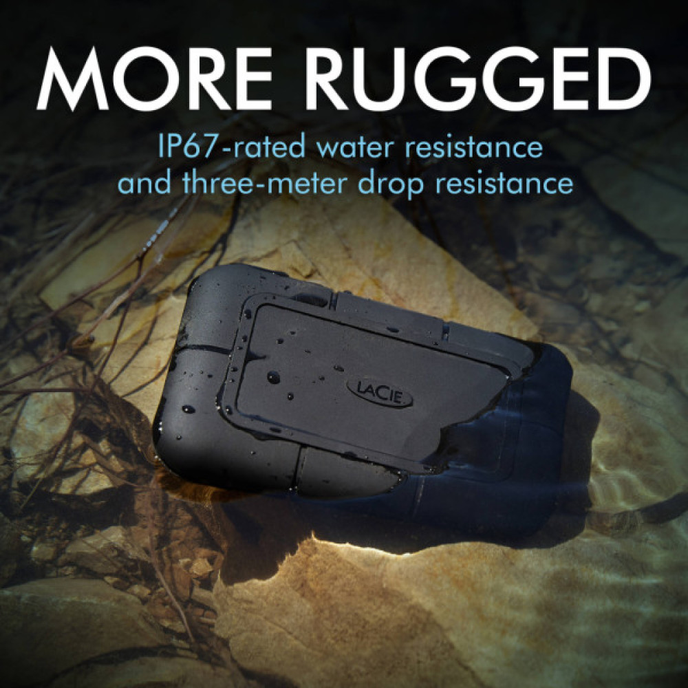 Накопичувач SSD USB Type-C 4TB Rugged Pro LaCie (STHZ4000800)