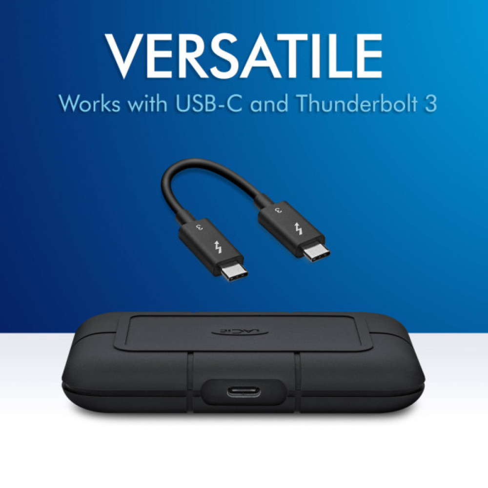 Накопичувач SSD USB Type-C 4TB Rugged Pro LaCie (STHZ4000800)