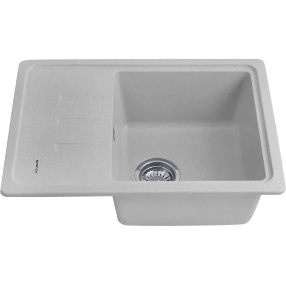 Мийка кухонна Kroner KompositGRA-6243 (CV031061)
