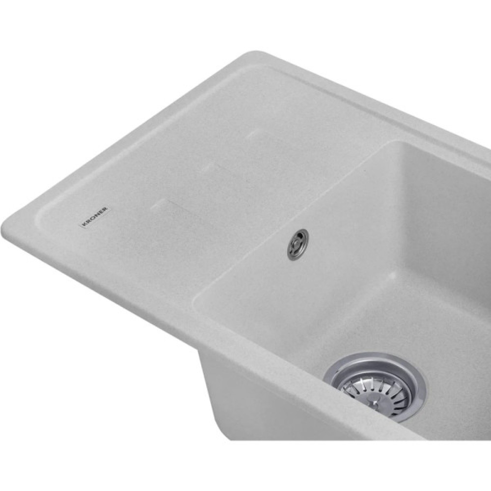 Мийка кухонна Kroner KompositGRA-6243 (CV031061)