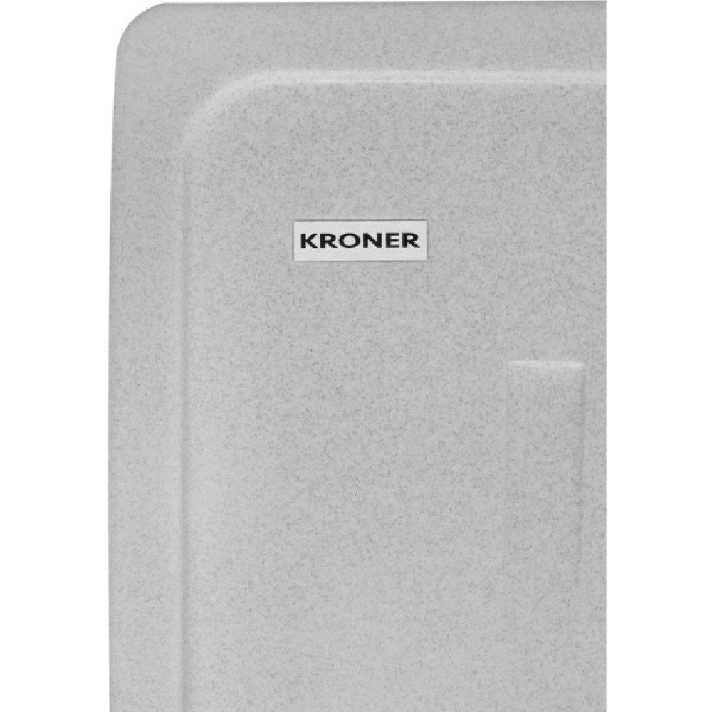 Мийка кухонна Kroner KompositGRA-6243 (CV031061)