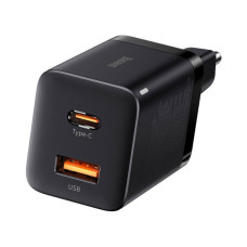 Зарядний пристрій Baseus Super Si Pro Quick Charger C+U 30W black (CCSUPP-E01) Зарядний пристрій Baseus Super Si Pro Quick Charger C+U 30W black (CCSUPP-E01)