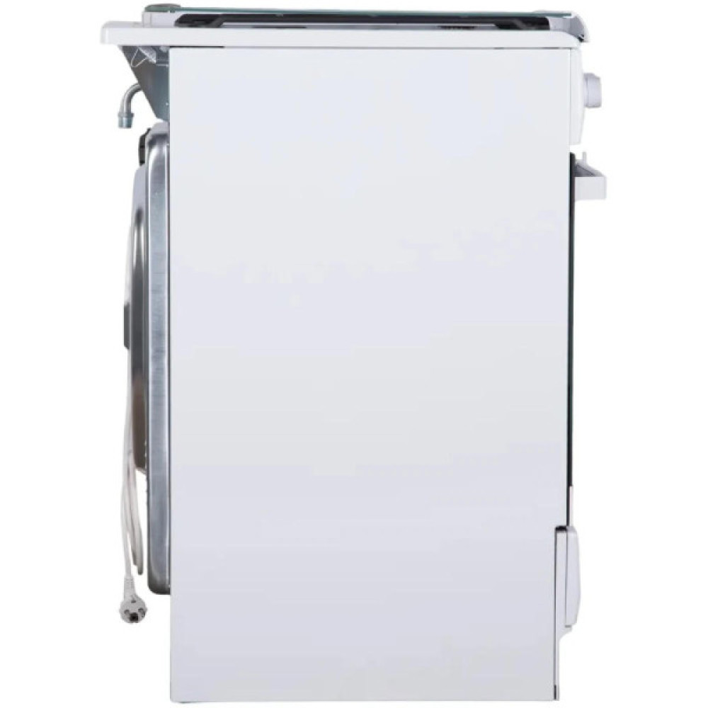 Плита Hansa комбінована, 50х60см, 62л, чавун, газ контр., дисплей, білий