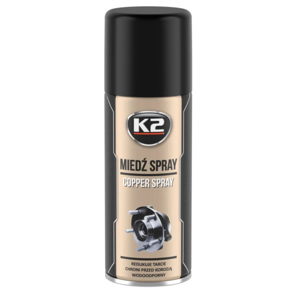 Мастило автомобільне K2 PRO Copper Spray 400мл (W122)