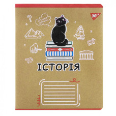 Зошит Yes предметний ІСТОРІЯ Black cat 48 аркушів, клітинка (767473)