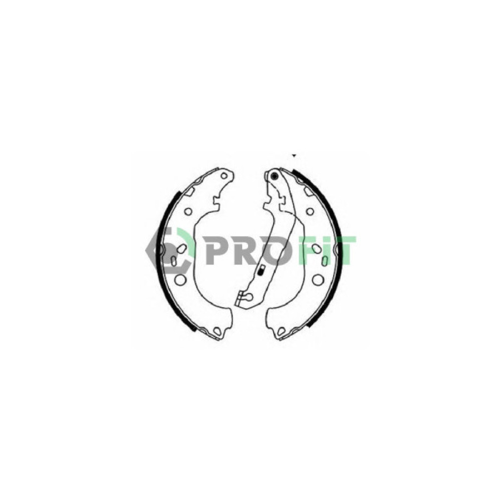 Гальмівні колодки Profit 5001-0687