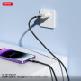 Дата кабель USB-C to USB-C 1.0m 240W black XO (NBQ264A_С_Black) Дата кабель USB-C to USB-C 1.0m 240W black XO (NBQ264A_С_Black)