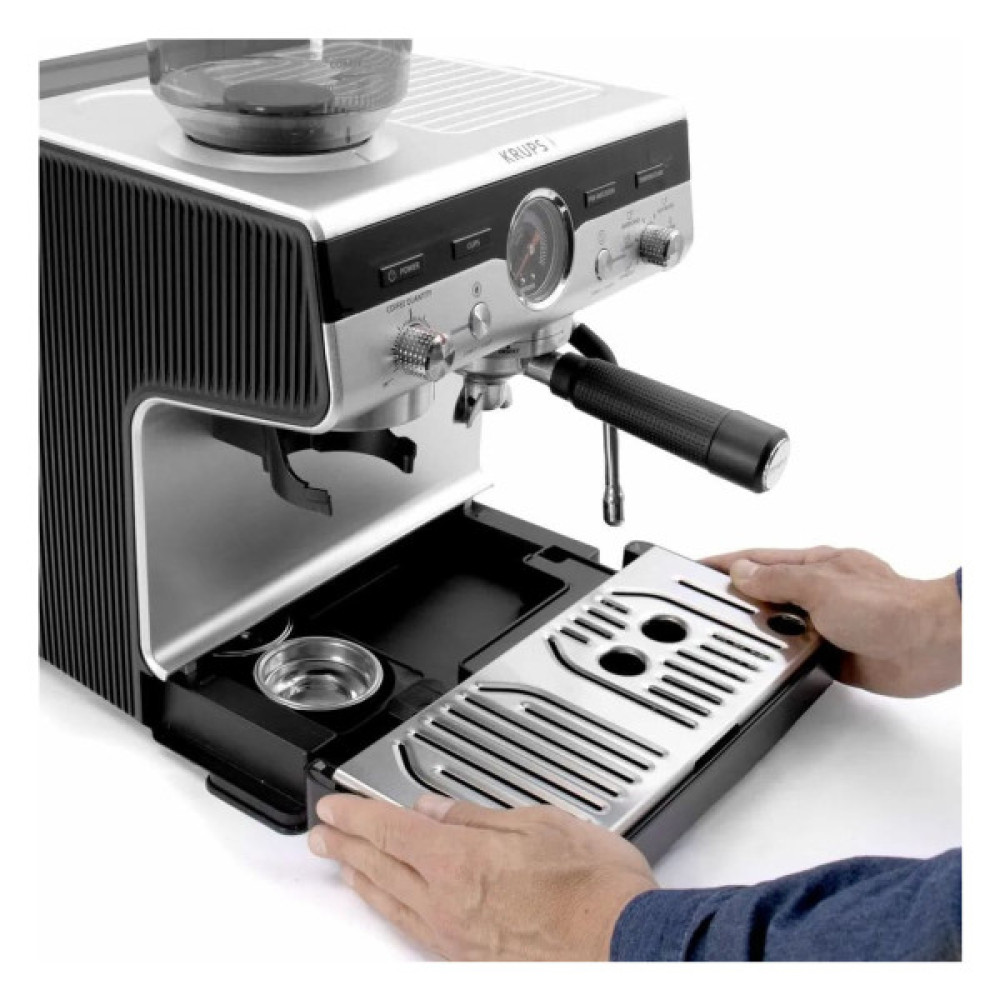 Ріжкова кавоварка еспресо Krups XP804T10