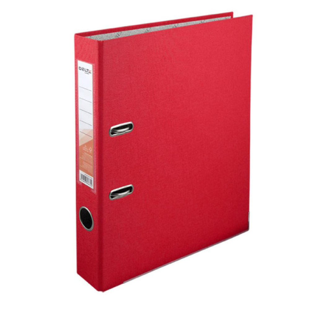 Папка - реєстратор Delta by Axent PP 5 cм, assembled, red (D1713-06C)