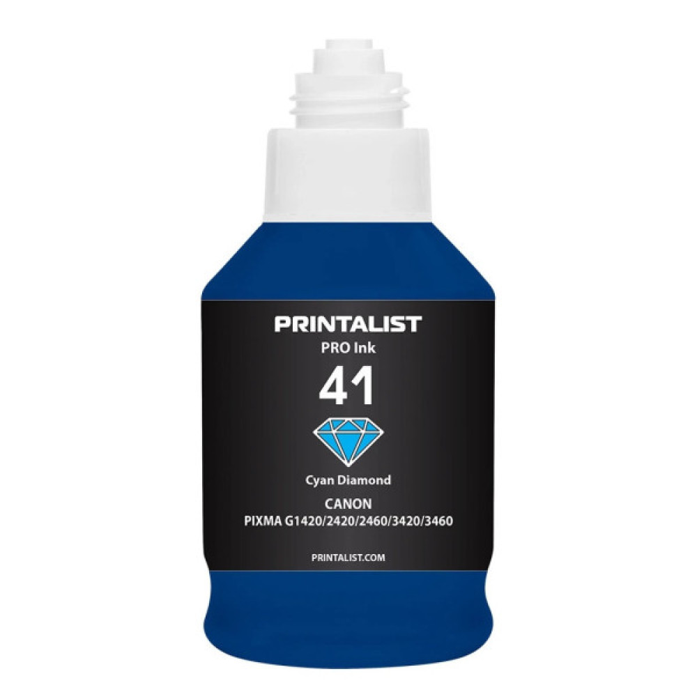 Чорнило Printalist Canon GI-41 для Pixma G2420/3420 190г Cyan (PL41C)