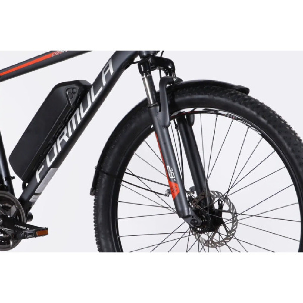 Електровелосипед Formula 29" eMOTION PLUS DD FR рама-19" 36B 12.5А*г 500Вт 2026 сіро-сріблястий (ELB-FR-29-258)