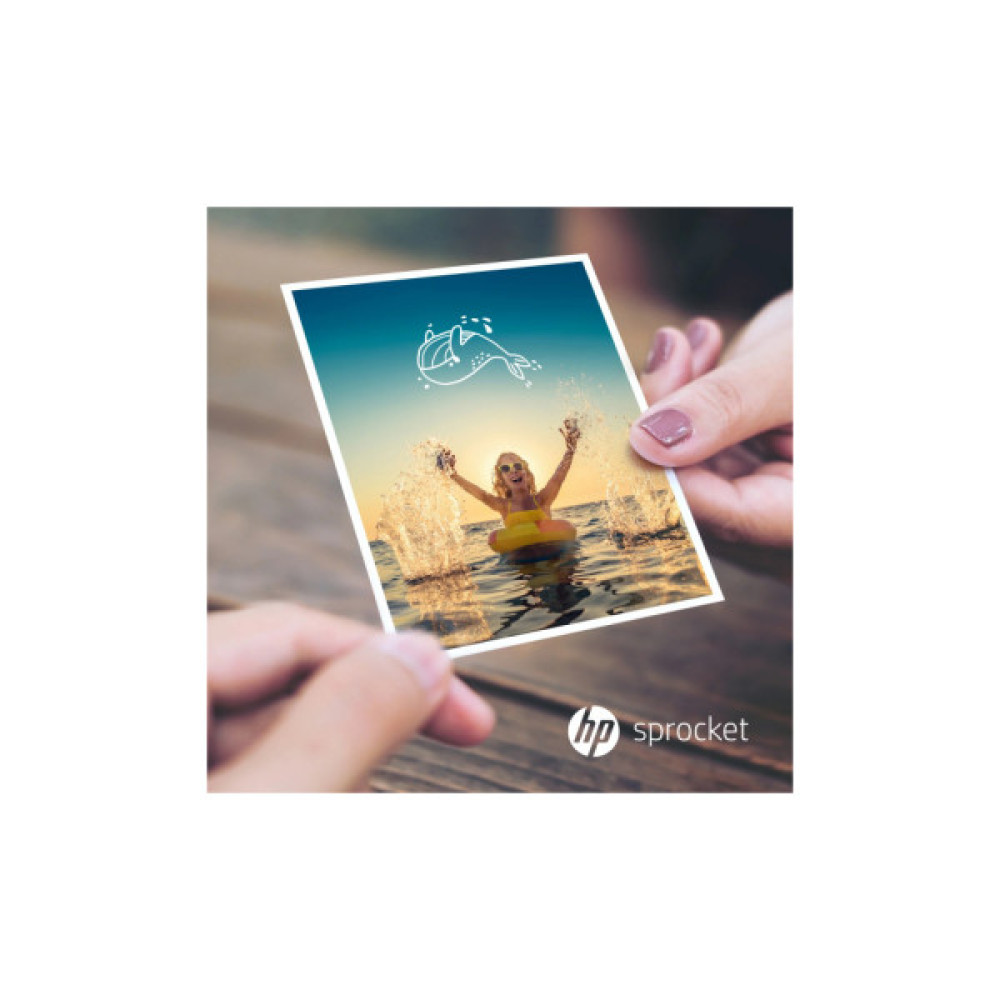 Фотопапір HP Zink 3.5x4.25" Sprocket, glossy, self-adhesive, 20sh (HPIZ3X420)