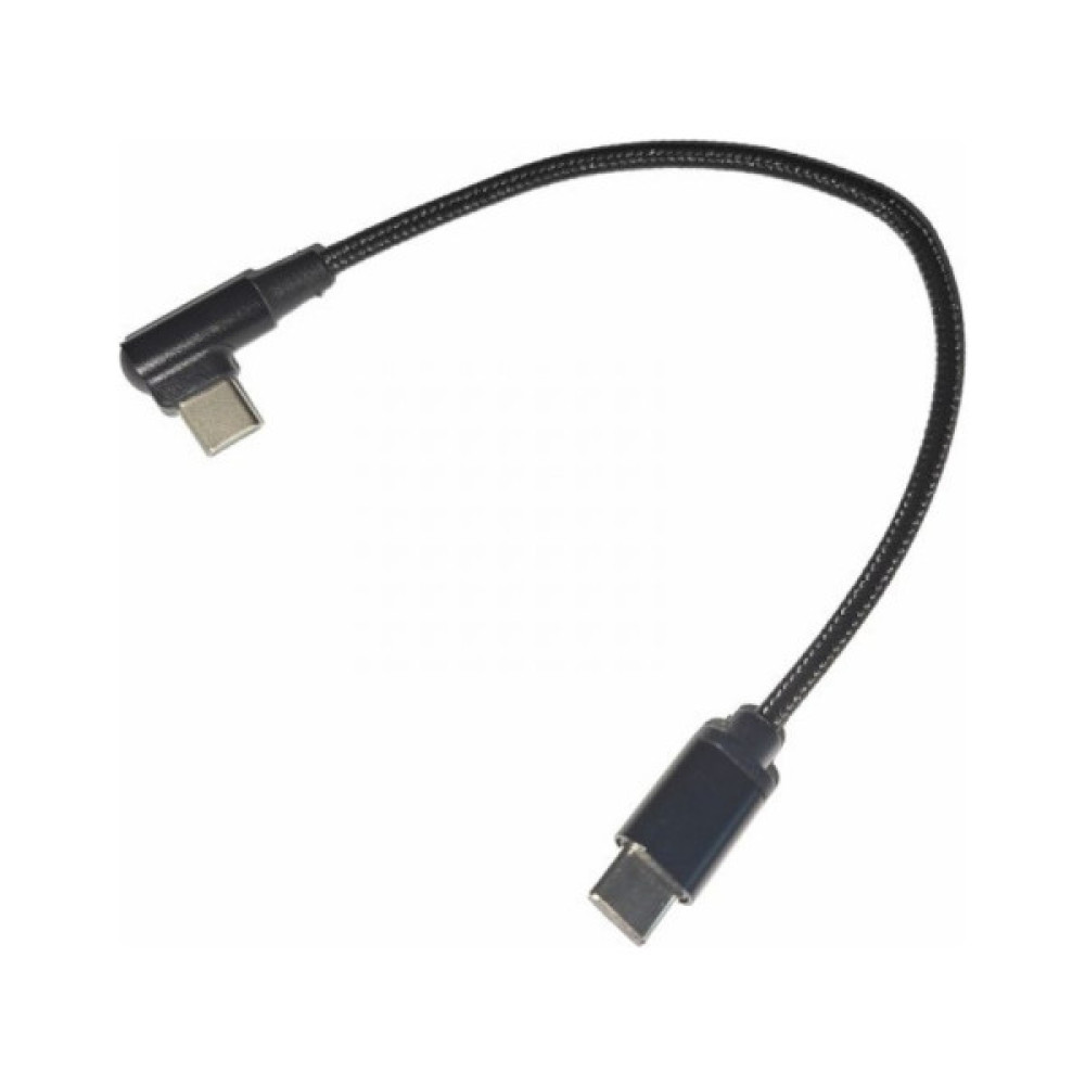 Дата кабель USB-C to USB-C 0.2m 90° corner Cablexpert (CC-USB2-CMCML-0.2M)