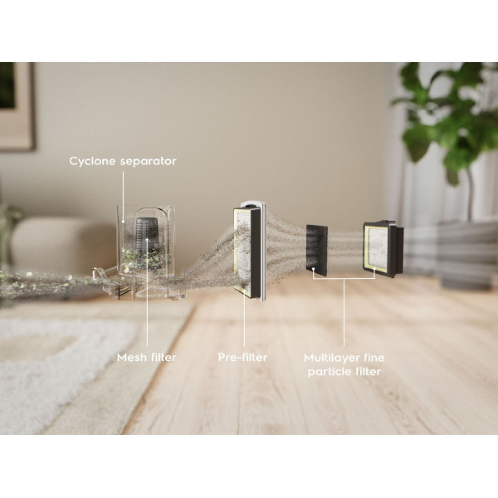 Пилосос Electrolux контейнерний, 850Вт, конт пил -2л, HEPA12, 2 насадки, синій