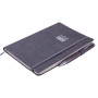 Книга записна Buromax RESPECT А5 96 аркушів крапка, сірий (BM.295308-09) Книга записна Buromax RESPECT А5 96 аркушів крапка, сірий (BM.295308-09)