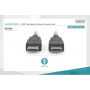 Кабель DIGITUS HDMI (M/M), High speed/Ethernet, 5м, чорний