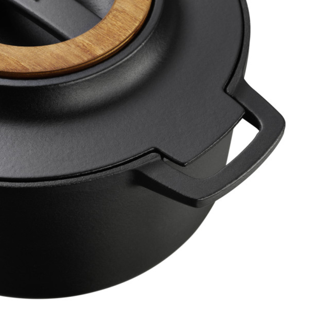 Каструля Fiskars Norden чавунна 4 л чорна (1026565)