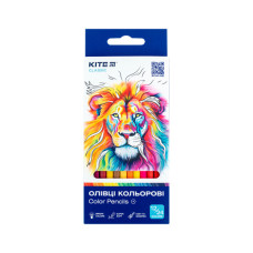 Олівці кольорові Kite Classic двосторонні, 12 кольорів (K-054)