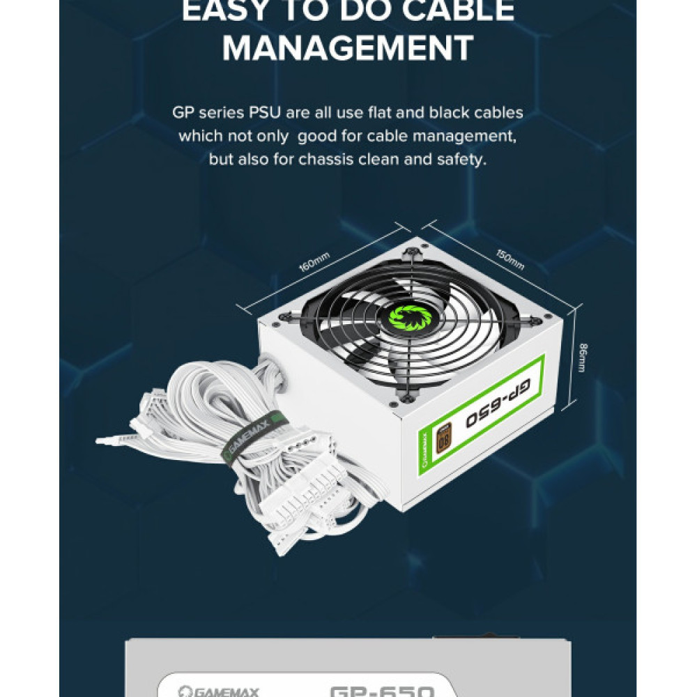 GAMEMAX GP-650-White