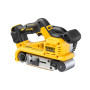 Шліфувальна машина DeWALT XR Li-Ion 18 В, 198-320 м/хв, стрічка 75х533 мм (без АКБ та ЗП) (DCW220N)