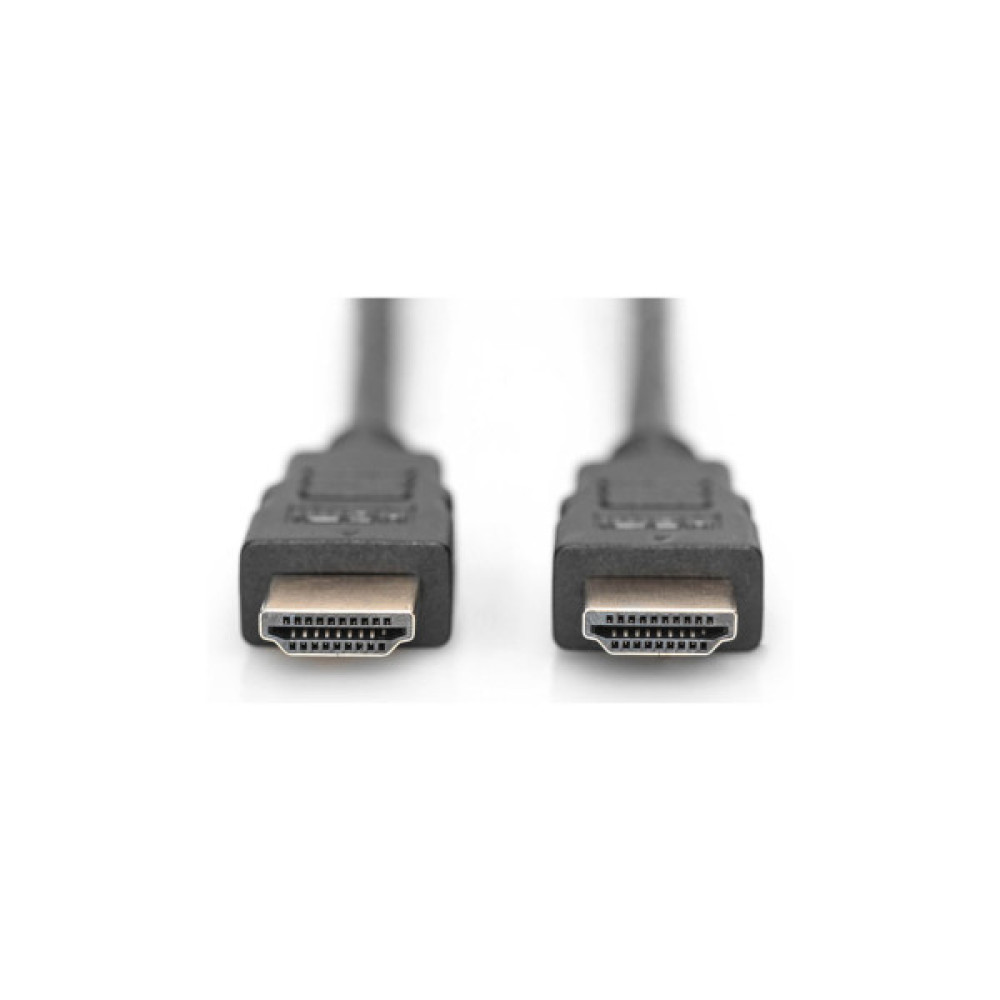 Кабель мультимедійний HDMI M to HDMI M 1.0m 4K Digitus (AK-330107-010-S)