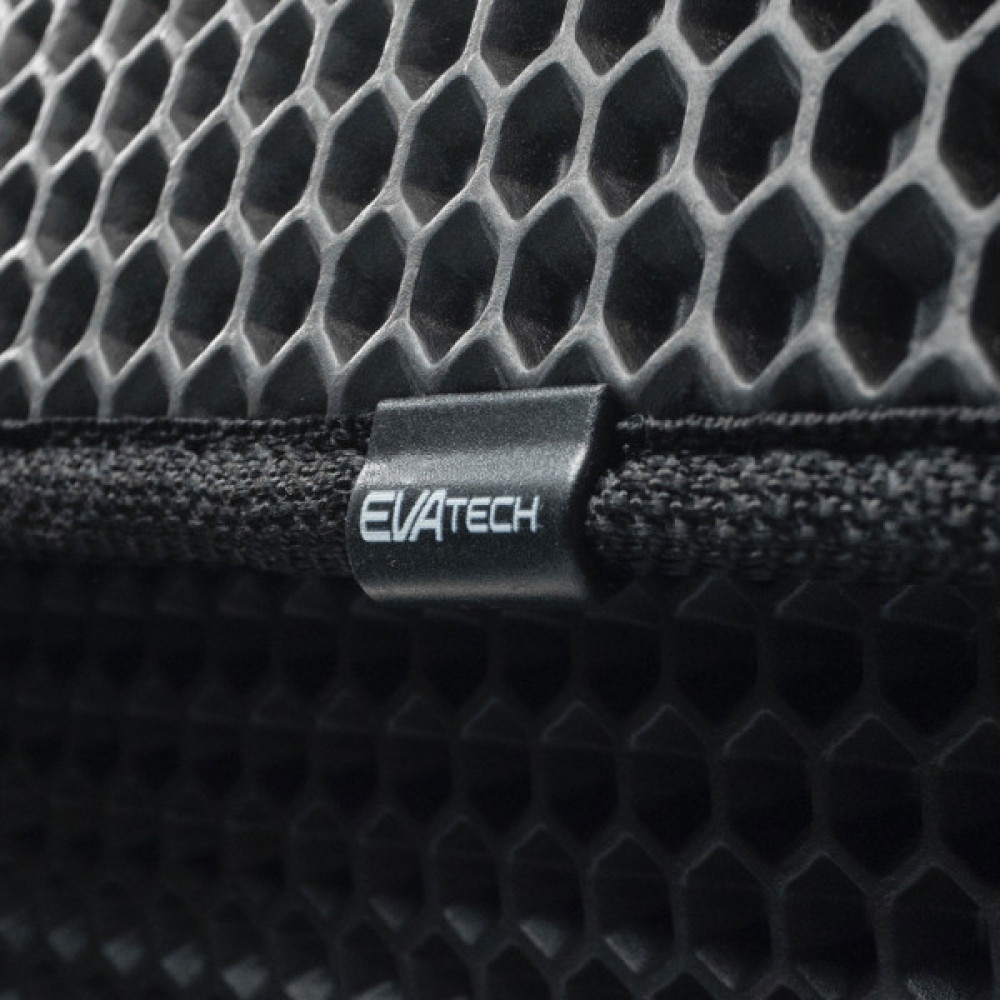 Сумка-органайзер EVAtech M-PRO 32x50x30 см. Сота чорна з чорним кантом (BS13642OM3SBB)