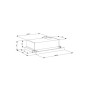 Витяжка кухонна Eleyus BREEZE 470 50 BG Витяжка кухонна Eleyus BREEZE 470 50 BG