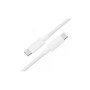 Дата кабель USB-C to USB-C 1.2m 3A white Acefast (6974316284253)