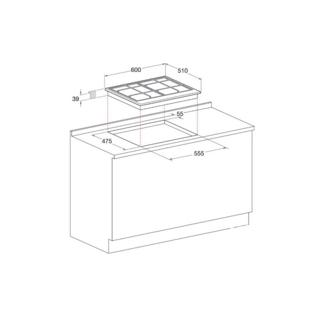 Варочна поверхня Electrolux KGM64311X