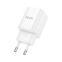 Зарядний пристрій HOCO C149A Charm 1xUSB-C PD30W + 1xUSB QC3.0 White (6942007630337)