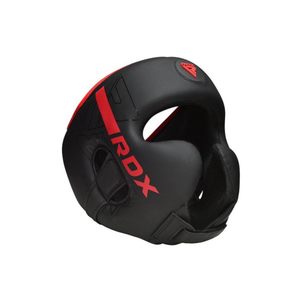Боксерський шолом RDX F6 Kara Matte Red S (HGR-F6MR-S)