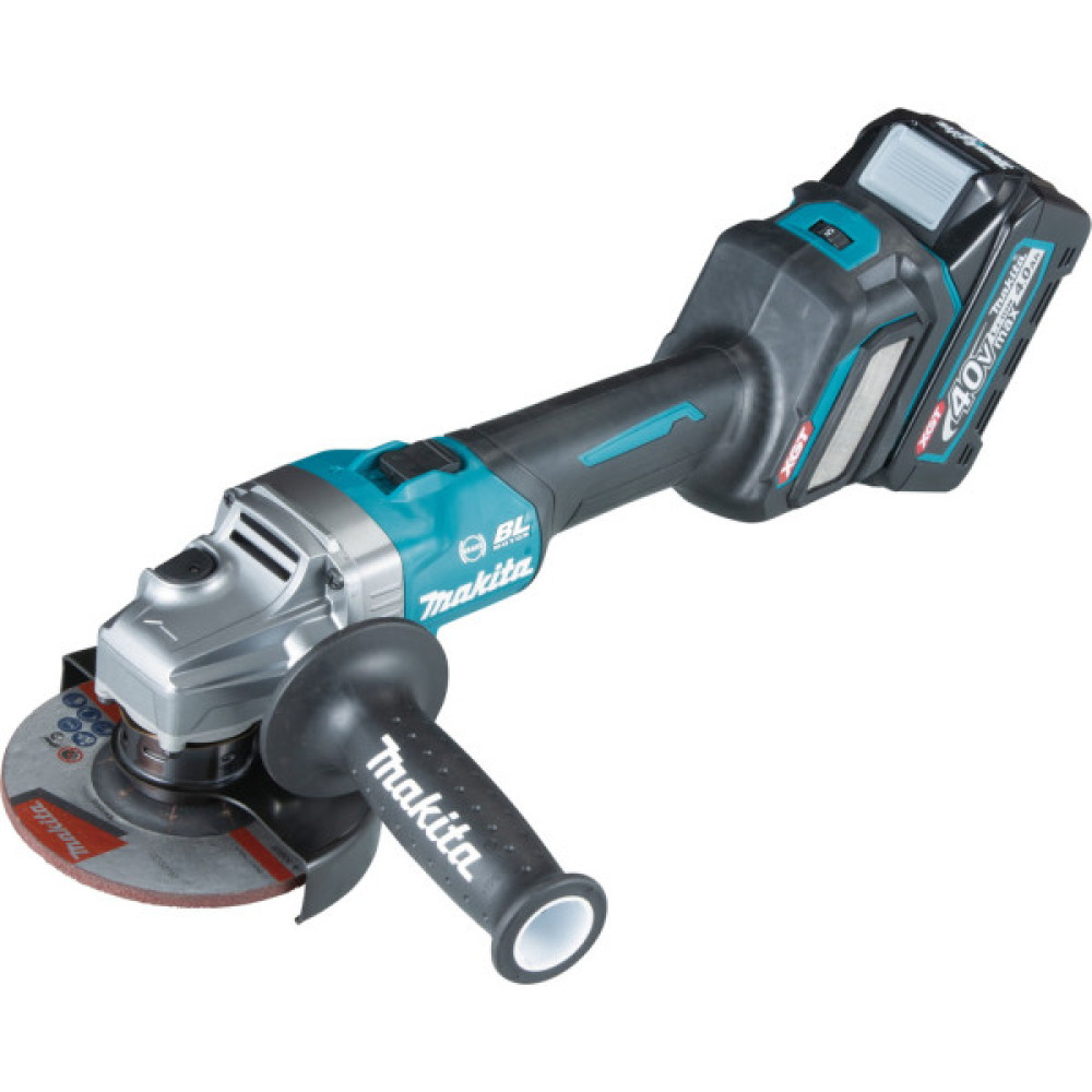Шліфмашина кутова акумуляторна Makita GA023GM201 125мм XGT 36В 2х4А·год 3000-8500об·хв 3.3кг