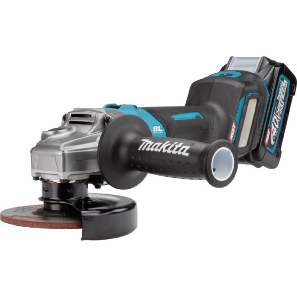 Шліфмашина кутова акумуляторна Makita GA023GM201 125мм XGT 36В 2х4А·год 3000-8500об·хв 3.3кг