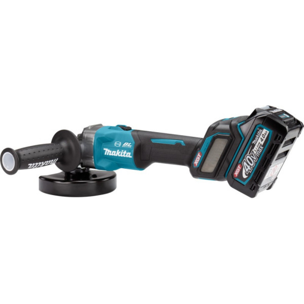 Шліфмашина кутова акумуляторна Makita GA023GM201 125мм XGT 36В 2х4А·год 3000-8500об·хв 3.3кг